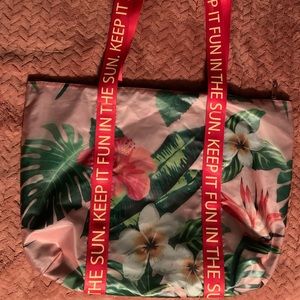 Beach bag, overnight/day trip. only used a couple of times to work. Great shape